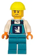 cty1869 - LEGO minifigura WC soapbox pilóta