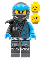 njo726 - LEGO Ninjago Nya minifigura, Core vállvérttel