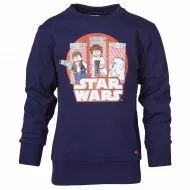 SHANE750-588-104 - LEGO Wear Star Wars Shane 750 fiú éjkék pulóver 104-es méretben