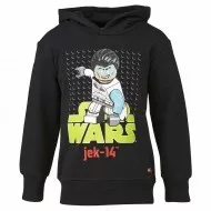 SHANE751-993-104 - LEGO Wear Star Wars Shane 993 fiú fekete kapucnis pulóver 104-es méretben
