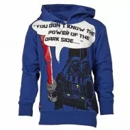STORM752-574-104 - LEGO Wear Star Wars Storm 752 fiú kék kapucnis pulóver 104-es méretben