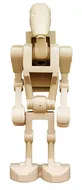 sw0001a - LEGO Minifigura - Star Wars droid - sw0001a hátán 1 x 2 lappal
