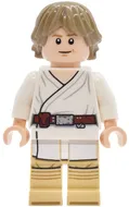 sw1453 - LEGO Star Wars Luke Skywalker minifigura, világos ruhában
