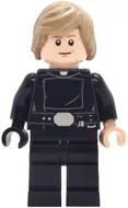 sw1476 - LEGO Star Wars Luke Skywalker minifigura fekete ruhában