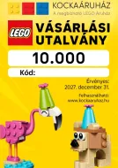 KockaÁruház Vásárlási Utalvány 10000 Ft értékben