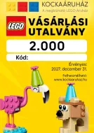 KockaÁruház Vásárlási Utalvány 2000 Ft értékben
