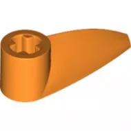 x346c4 - LEGO narancssárga Bionicle 1 x 3 méretű fog tengely csatlakozóval