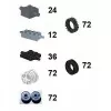 9241 - LEGO kerék kiegészítő készlet