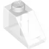 3040c12 - LEGO átlátszó kocka 45° elem 1x2 méretű