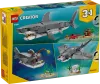 31381 - LEGO Creator - Veszedelmes cápa egy kincsesládával