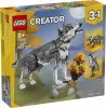 31393 - LEGO Creator - Erdei állatok: Szürke farkas