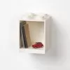 41141735 - LEGO Kocka Polc, 4 bütyökkel, fehér