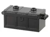 4738ac03c77 - LEGO gyöngyház sötétszürke kincsesláda, lapos tetővel