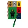 51868 - LEGO Kiegészítők LEGO Ninjago mini napló zselés tollal
