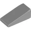 5404c86 - LEGO világosszürke kocka 18° lejtő 2 x 1 x 2/3 méretű
