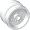 66727c1 - LEGO fehér 18mm átm. x 12mm méretű pöttyös felni