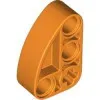 71708c4 - LEGO narancssárga technic kar L-alakú (2-3) negyed ellipszissel