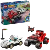 77118 - LEGO Sonic the Hedgehog™ - Silver autója Knuckles monster truckja ellen