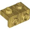 99781c115 - LEGO arany fordító lap 1 x 2 és 1 x 2 méretű
