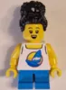cty1624 - LEGO minifigura kislány rövid lábakkal