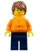 cty1791 - LEGO minifigura férfi, mentőmellényben
