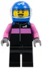 cty1832 - LEGO minifigura Alpine pilóta