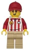 cty1868 - LEGO minifigura Hot dog soapbox pilóta