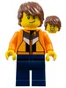 cty1871 - LEGO minifigura soapbox riporter