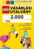 KockaÁruház Vásárlási Utalvány 2000 Ft értékben